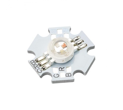 Мощный светодиод ARPL-Star-3W-EPA-RGB (350mA, W/W)  022248  Arlight