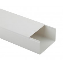 KK-W-100-60 Кабель-канал ЭРА 100x60 белый (12м.)  Б0031143  ЭРА
