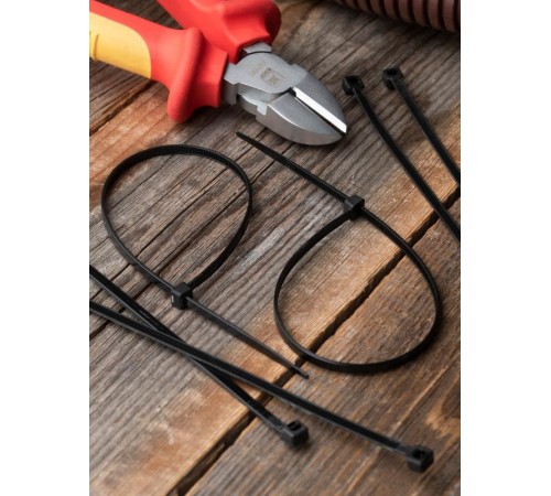 Хомут нейлоновый ЧЕРНЫЙ 3,6х300 (уп./100шт) EKF Simple  plc-cb-3.6x300  EKF