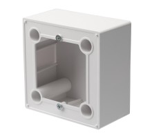 Бокс для накладного монтажа электроустановочных изделий эБК-01 (глубина 43 мм)  82-0256  REXANT