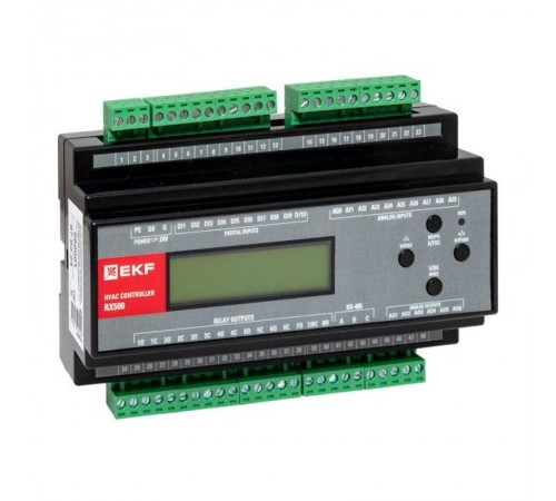 Конфигурируемый контроллер для систем отопления и ГВС  RX500-HRX500-HEKF