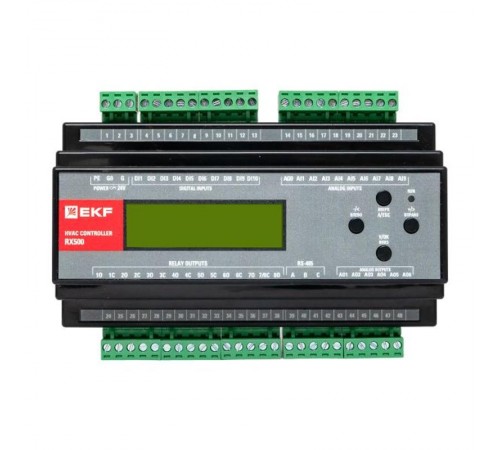 Конфигурируемый контроллер для систем отопления и ГВС  RX500-HRX500-HEKF