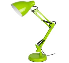 Настольный светильник N-123-E27-40W-GR Е27 с основанием зеленый  Б0052756  ЭРА