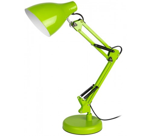 Настольный светильник N-123-E27-40W-GR Е27 с основанием зеленый  Б0052756  ЭРА