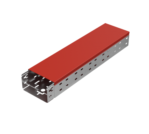 Крышка лотка 150х1,5 L3000 мм "ПЛЮС"  KLplus150-1.5-3000  КМ-профиль