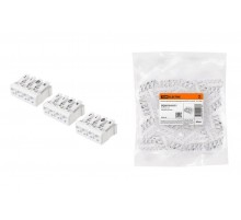 Клемма пружинная соединительная КСП4-2L+N+PE, 16 A  SQ0510-0111  TDM