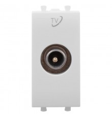 Розетка ТВ проходная "Белое облако" "Avanti", 1 мод  4400511  DKC