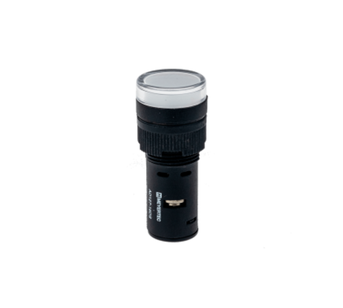 Сигнальная лампа,16мм, белый, 220V AC, моноблок IP40 MT16-D61  73807  ОВЕН