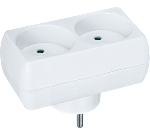 Разветвитель 94 671 NAD-L-2X-C-WH 2 гн. б/з 94671 Navigator