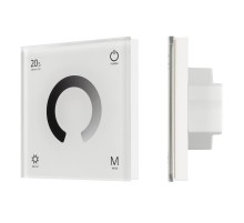 Панель SMART-P4-DIM-G-IN White (12-24V, 4x3A, Sens, 2.4G) (Arlight, IP20 Пластик, 5 лет)  034774  Arlight