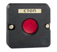 Пост кнопочный ПКЕ 122-1-У2-IP54 (красная кнопка)  150736  КЭАЗ