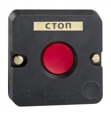 Пост кнопочный ПКЕ 122-1-У2-IP54 (красная кнопка)  150736  КЭАЗ