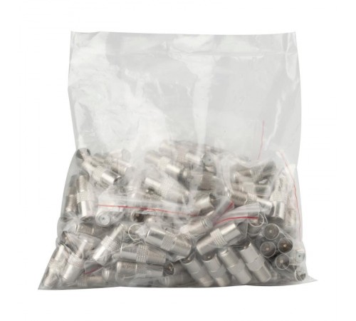 Переходник   R-A01 гнездо F-штекер TV  Б0048287  ЭРА