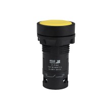 Кнопка OptiSignal Compact D22 C7-P-501 желтая 1НЗ XB7NA52  362040  КЭАЗ