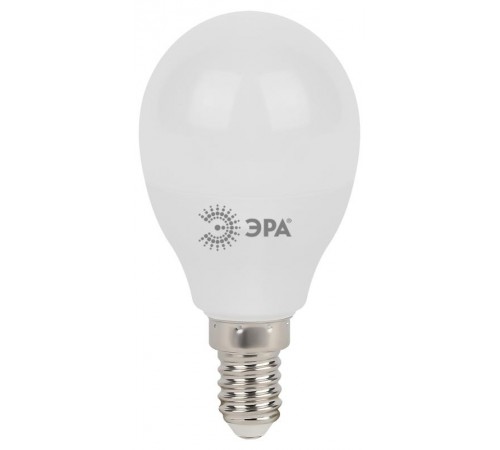 Лампа светодиодная LED 9Вт Е14 6000К smd P45-9W-860-E14  Б0031411  ЭРА