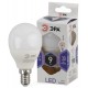 Лампа светодиодная LED 9Вт Е14 6000К smd P45-9W-860-E14  Б0031411  ЭРА