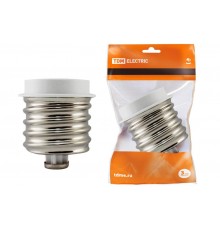 Переходник Е40-Е27 белый  SQ0335-1003  TDM