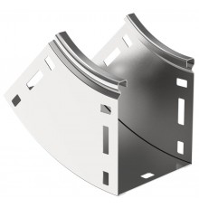 ESCA Поворот плавн. 45град тип В10 80х80мм  CPV51-0-45-080-080  IEK