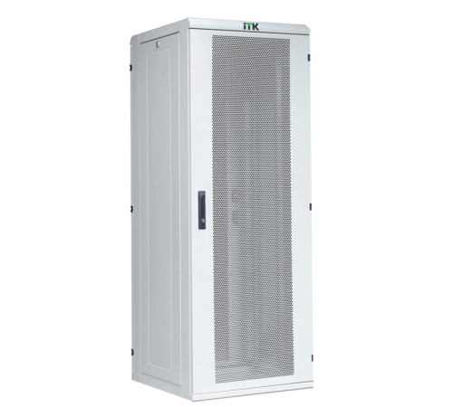 Шкаф сетевой 19" 42U 600х1000, стек.пер.дверь сер.(место2из3)  LN35-42U61-G-2  ITK