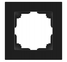 Рамка для розеток и выключателей Intro Accent 6-501-05 на 1 пост, СУ, антрацит  Б0063750  Intro