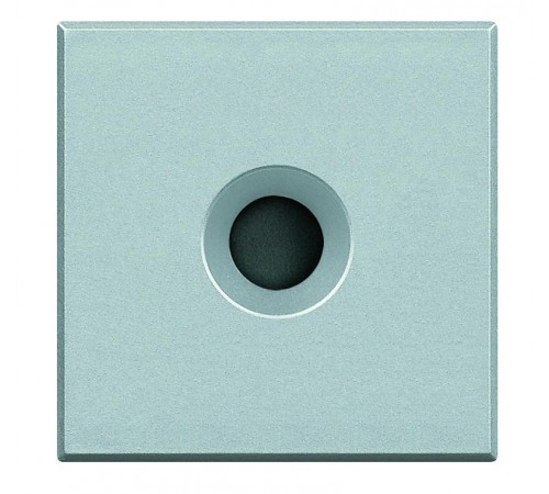 Axolute Заглушка с выходным отверстием мм, с 2 коннекторами для организации распайки, алюминий  HC4954  Legrand