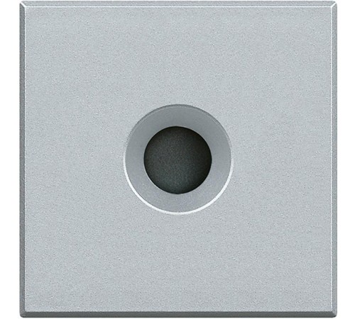Axolute Заглушка с выходным отверстием мм, с 2 коннекторами для организации распайки, алюминий  HC4954  Legrand