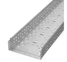 Лоток перфорированный Стандарт INOX (AISI 304) 300х100х3000 (0,8 мм) (3 м/уп)  PR16.2337  Промрукав