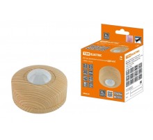 ДДП-03С (1200Вт, 10-900с, 6м , 3+Лк, 120(сбоку)+360(сверху)гр IP33), "ЭКО" сосна  SQ0324-0043  TDM