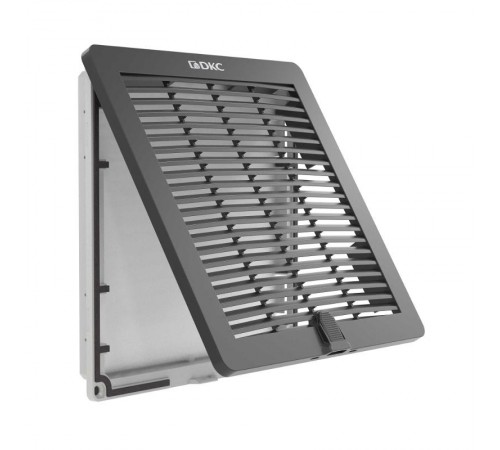 Вентиляционная решетка с фильтром RF 252x252 мм, IP54, RAL9005  R5RF15B  DKC