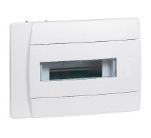 Распределительный щиток Practibox скрытого монтажа - IP 40 - IK 07 - 1 рейка - 8 модулей  601111  Legrand