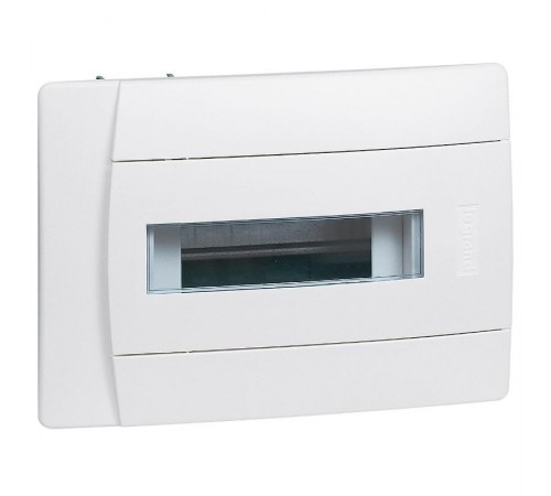 Распределительный щиток Practibox скрытого монтажа - IP 40 - IK 07 - 1 рейка - 8 модулей  601111  Legrand