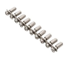 Перемычка тип 10PIN для двухуровневых клемм 4,0 мм2 (10 шт.)  plc-per-10PIN-2-4  EKF