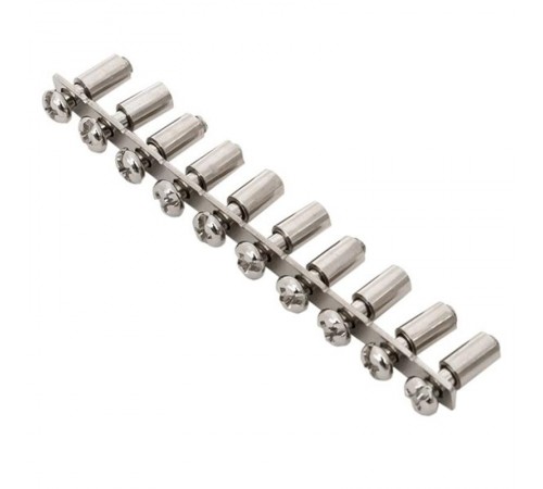 Перемычка тип 10PIN для двухуровневых клемм 4,0 мм2 (10 шт.)  plc-per-10PIN-2-4  EKF