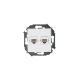 Simon 15 Белый Розетка компьютерная двойная RJ45 кат.5е, Systimax  1591593-030  Simon