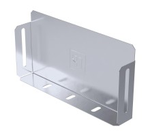 Заглушка лотка Стандарт INOX (AISI 316) 200х100  PR16.2500  Промрукав