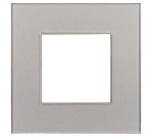 SKANDY Рамка 1-местная SK-F21Sh стекло шампань   SK-M12-G-K37  IEK