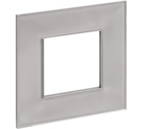 SKANDY Рамка 1-местная SK-F21Sh стекло шампань   SK-M12-G-K37  IEK