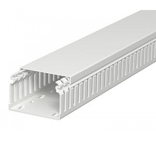 Распределительный кабельный канал LKVH 50x75x2000 мм (светло-серый) (LKVH 50075)  6178588  OBO Bettermann