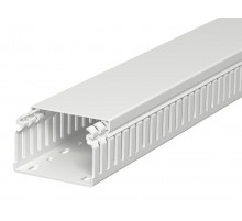 Распределительный кабельный канал LKVH 50x75x2000 мм (светло-серый) (LKVH 50075)  6178588  OBO Bettermann
