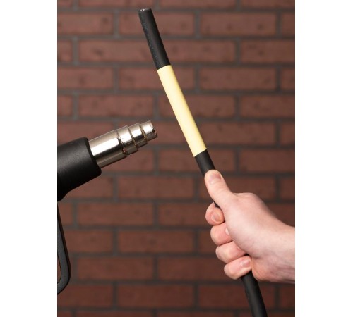 Термоусаживаемая трубка ТУТ нг 25/12,5 желтая EKF PROxima  tut-25-y-1m  EKF