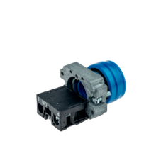 Кнопка в кожухе, синяя, 1NO, мет. MTB2-BPZ116  58164  ОВЕН