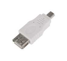 Переходник USB (гнездо USB-A - штекер mini USB), (1шт.)  06-0191-A  REXANT