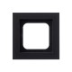 Рамка 1-постовая, Axcent, металл, матовый черный  2CKA001754A4708  ABB