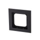 Рамка 1-постовая, Axcent, металл, матовый черный  2CKA001754A4708  ABB