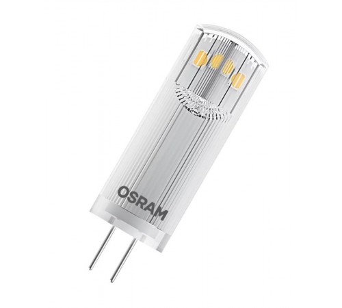 Лампа светодиодная LEDPIN20 CL 1,8W/827 12V G4 6X2     серия LED Star   4058075449800  OSRAM