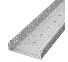 Лоток перфорированный Стандарт INOX (AISI 304) 300х80х3000 (0,8 мм) (3 м/уп)  PR16.2339  Промрукав