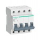 Выключатель автоматический четырёхполюсный 50A C 6kA City9  C9F36450 Systeme Electric