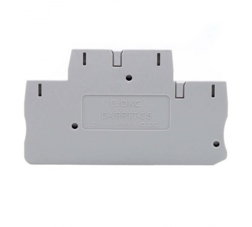 Изолятор торцевой для клеммы VPRTT-2.5-2P  D-VPRTT-2.5-2P  DKC