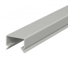 Крышка кабельного канала LK4 15 мм (ПВХ,серый) (LK4 D 15)  6178480  OBO Bettermann