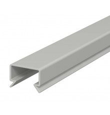 Крышка кабельного канала LK4 15 мм (ПВХ,серый) (LK4 D 15)  6178480  OBO Bettermann